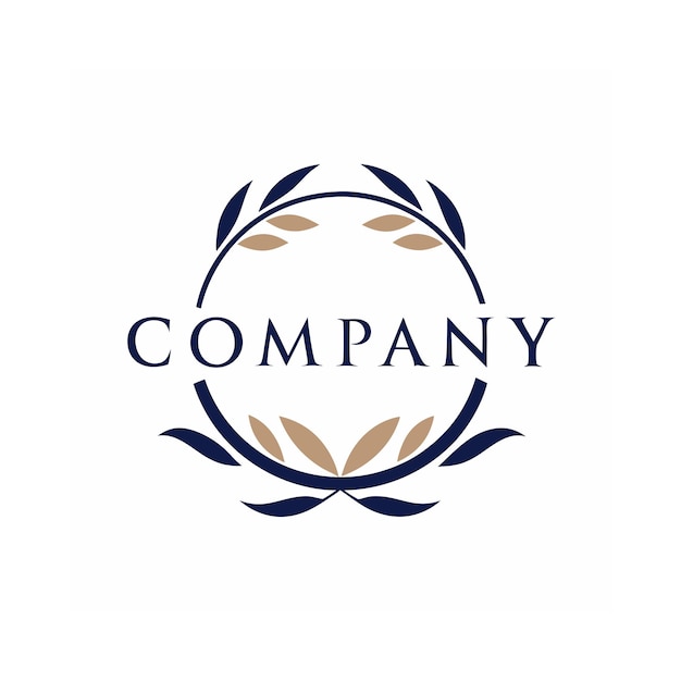 Vector de diseño de logotipo minimalista abstracto creativo y elegante para cualquier empresa de marca