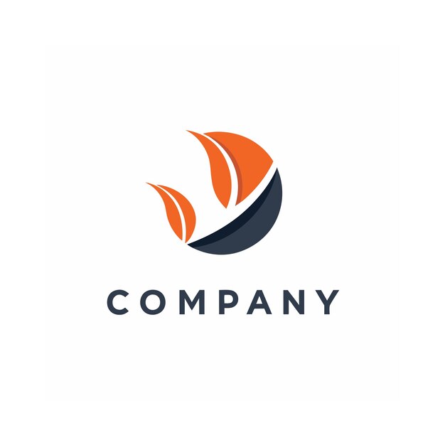 Vector de diseño de logotipo minimalista abstracto creativo y elegante para cualquier empresa de marca