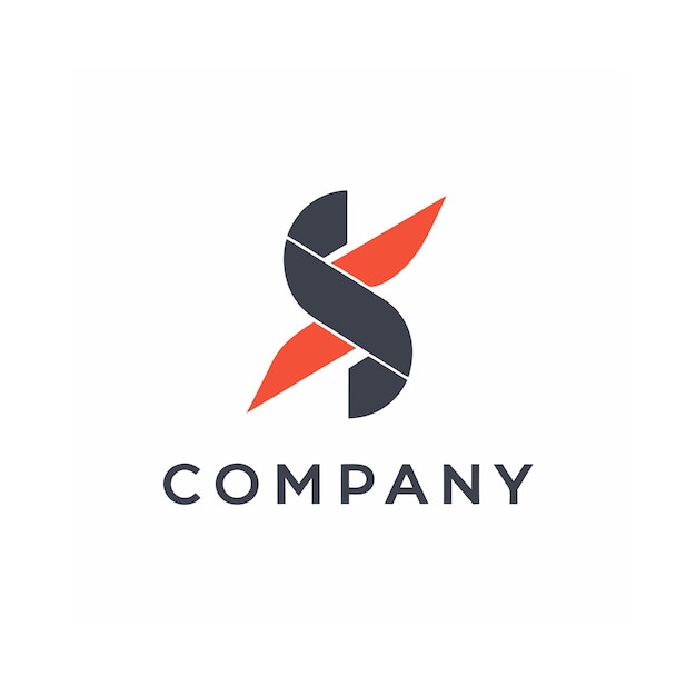 Vector de diseño de logotipo minimalista abstracto creativo y elegante para cualquier empresa de marca