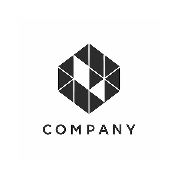 Vector de diseño de logotipo minimalista abstracto creativo y elegante para cualquier empresa de marca