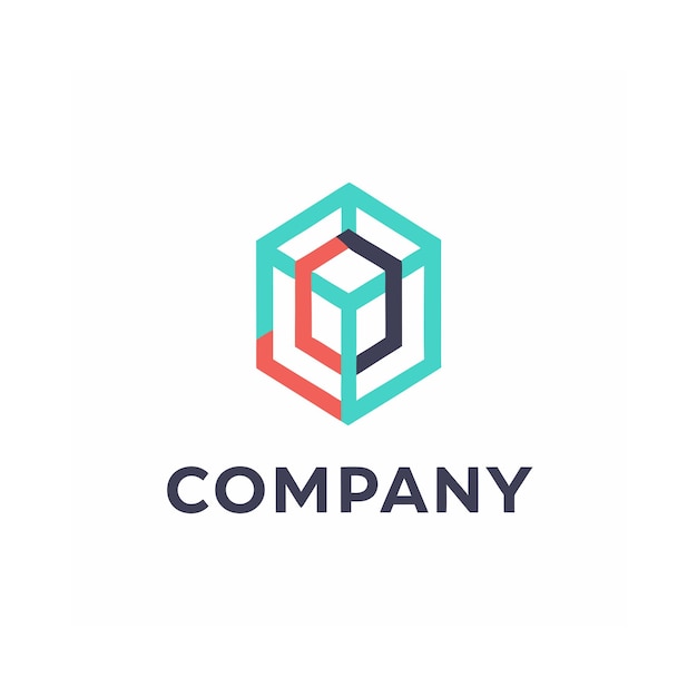 Vector de diseño de logotipo minimalista abstracto creativo y elegante para cualquier empresa de marca
