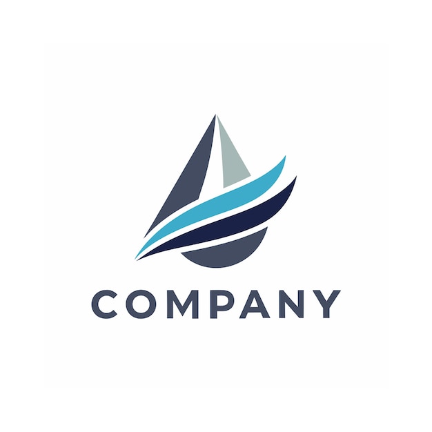 Vector de diseño de logotipo minimalista abstracto creativo y elegante para cualquier empresa de marca