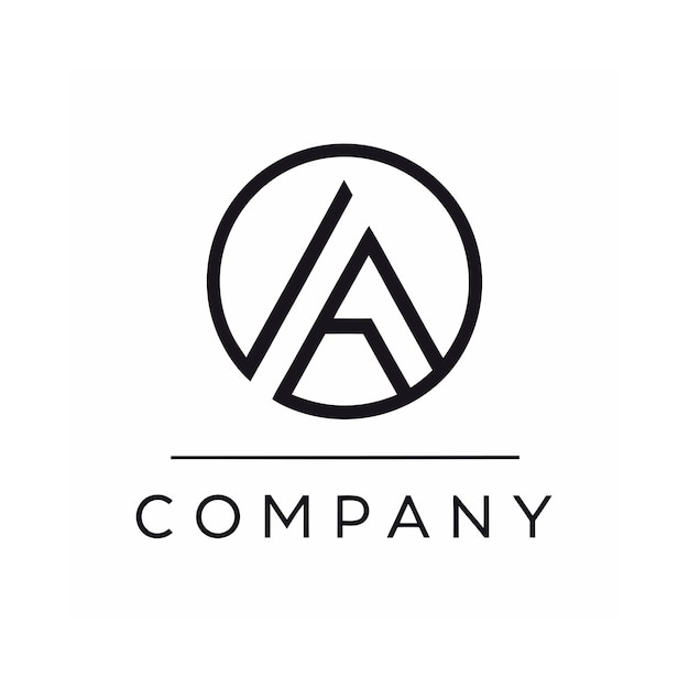 Vector de diseño de logotipo minimalista abstracto creativo y elegante para cualquier empresa de marca