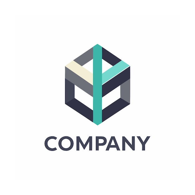 Vector de diseño de logotipo minimalista abstracto creativo y elegante para cualquier empresa de marca