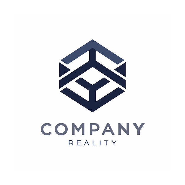 Vector de diseño de logotipo minimalista abstracto creativo y elegante para cualquier empresa de marca