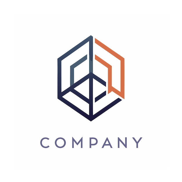 Vector de diseño de logotipo minimalista abstracto creativo y elegante para cualquier empresa de marca