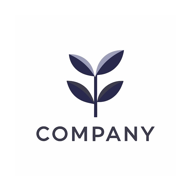 Vector de diseño de logotipo minimalista abstracto creativo y elegante para cualquier empresa de marca