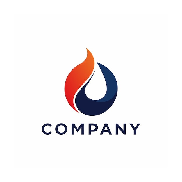 Vector de diseño de logotipo minimalista abstracto creativo y elegante para cualquier empresa de marca
