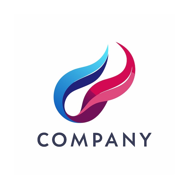 Vector de diseño de logotipo minimalista abstracto creativo y elegante para cualquier empresa de marca