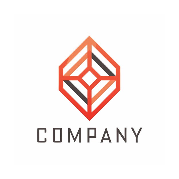 Vector de diseño de logotipo minimalista abstracto creativo y elegante para cualquier empresa de marca