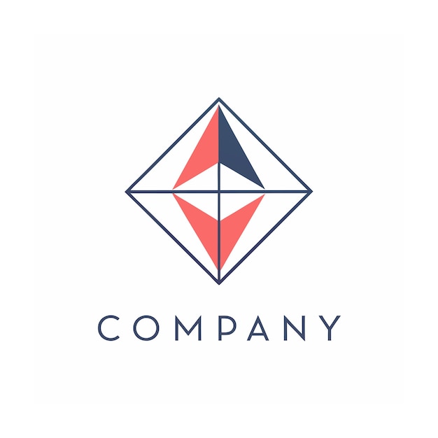 Vector de diseño de logotipo minimalista abstracto creativo y elegante para cualquier empresa de marca