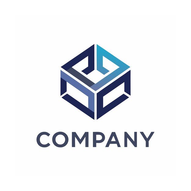 Vector de diseño de logotipo minimalista abstracto creativo y elegante para cualquier empresa de marca