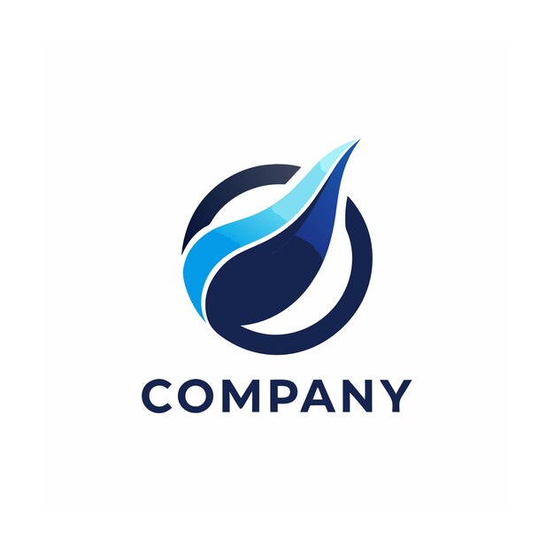 Vector de diseño de logotipo minimalista abstracto creativo y elegante para cualquier empresa de marca