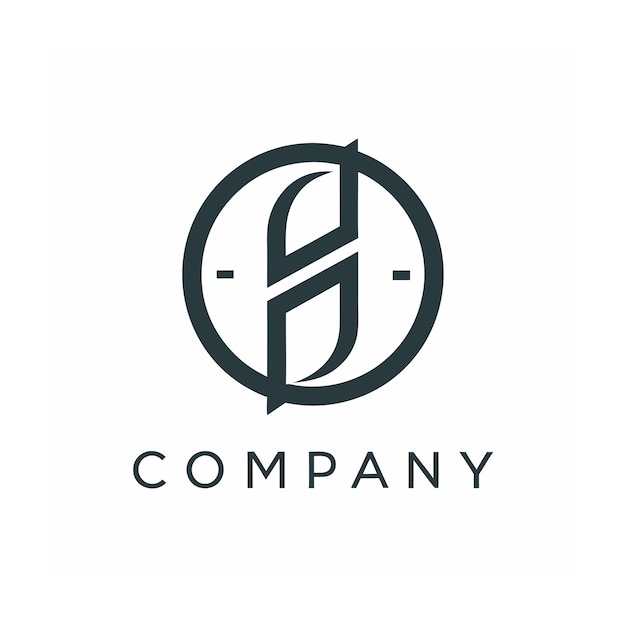 Vector de diseño de logotipo minimalista abstracto creativo y elegante para cualquier empresa de marca