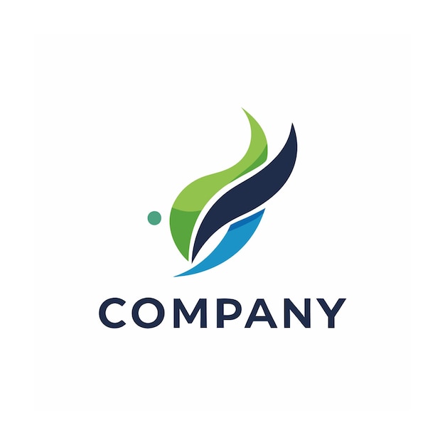 Vector de diseño de logotipo minimalista abstracto creativo y elegante para cualquier empresa de marca