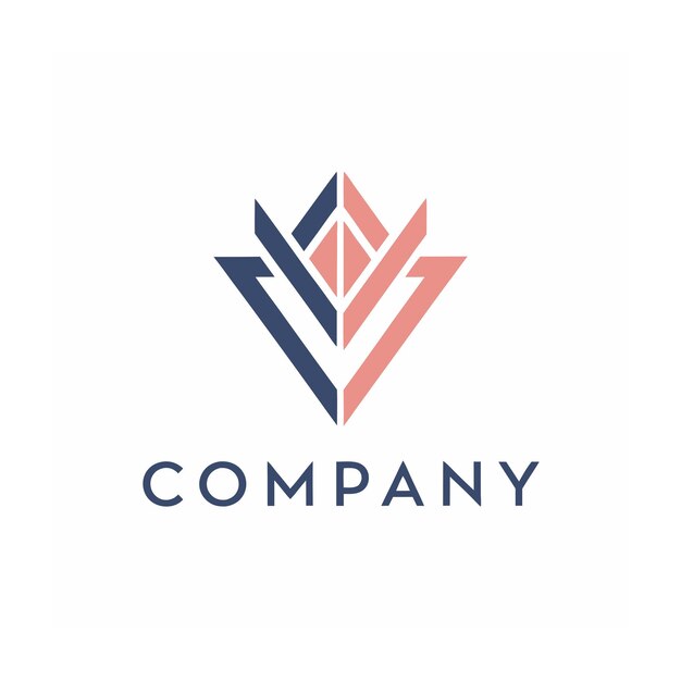 Vector de diseño de logotipo minimalista abstracto creativo y elegante para cualquier empresa de marca