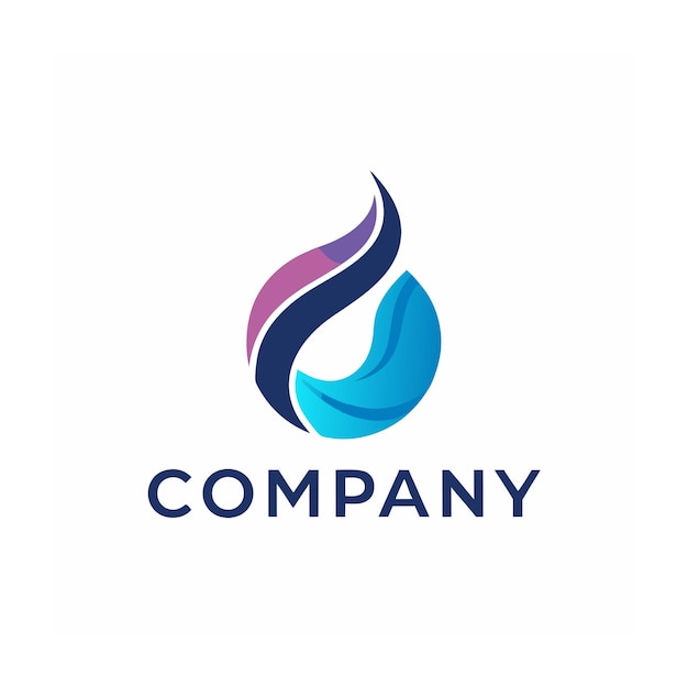 Vector de diseño de logotipo minimalista abstracto creativo y elegante para cualquier empresa de marca