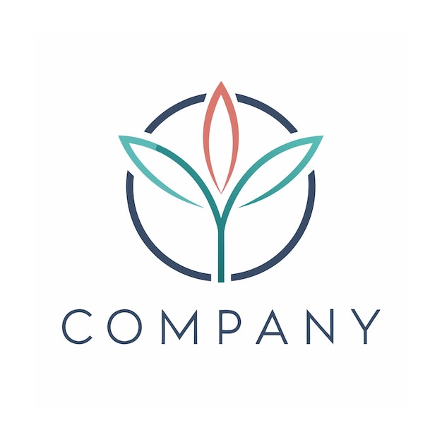 Vector de diseño de logotipo minimalista abstracto creativo y elegante para cualquier empresa de marca