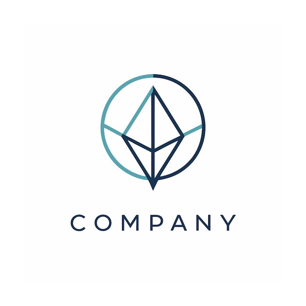 Vector de diseño de logotipo minimalista abstracto creativo y elegante para cualquier empresa de marca