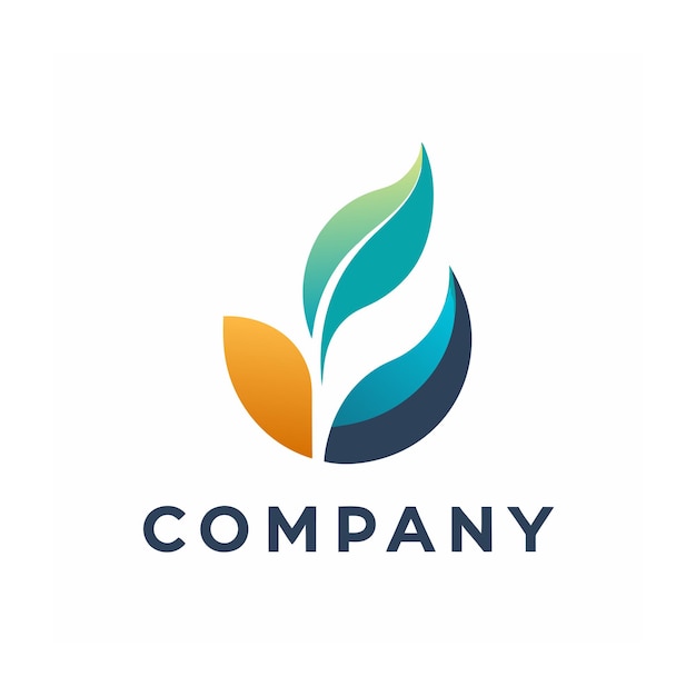 Vector de diseño de logotipo minimalista abstracto creativo y elegante para cualquier empresa de marca