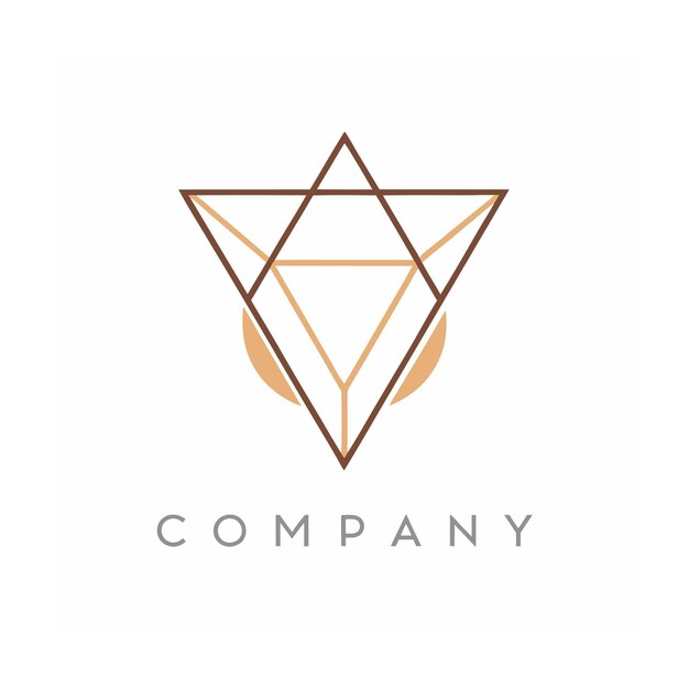 Vector de diseño de logotipo minimalista abstracto creativo y elegante para cualquier empresa de marca