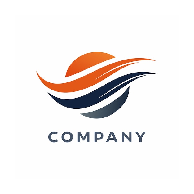 Vector de diseño de logotipo minimalista abstracto creativo y elegante para cualquier empresa de marca