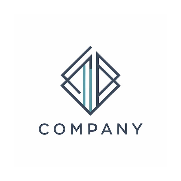 Vector de diseño de logotipo minimalista abstracto creativo y elegante para cualquier empresa de marca