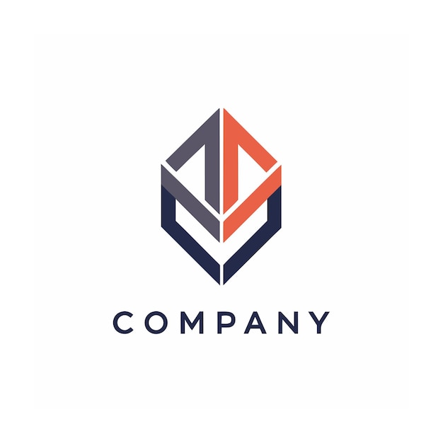 Vector de diseño de logotipo minimalista abstracto creativo y elegante para cualquier empresa de marca
