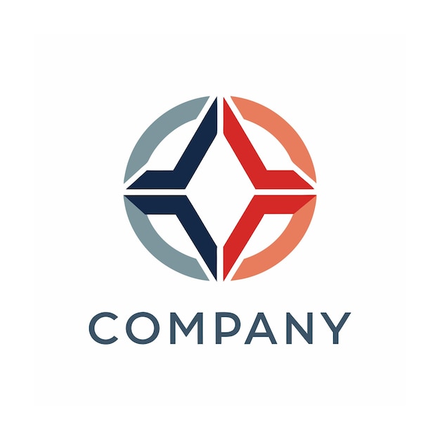Vector de diseño de logotipo minimalista abstracto creativo y elegante para cualquier empresa de marca