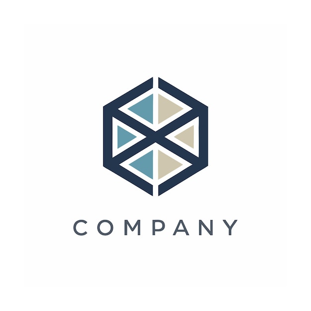 Vector de diseño de logotipo minimalista abstracto creativo y elegante para cualquier empresa de marca
