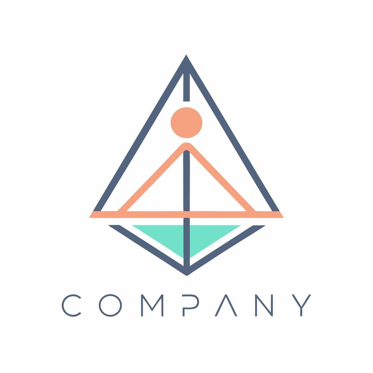 Vector vector de diseño de logotipo minimalista abstracto creativo y elegante para cualquier empresa de marca