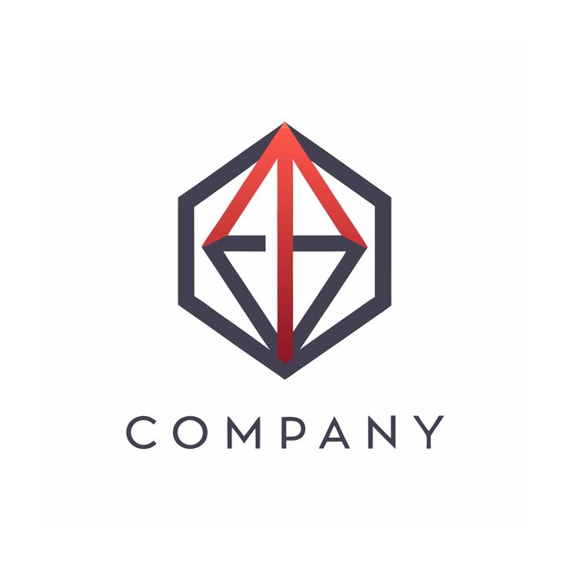 Vector de diseño de logotipo minimalista abstracto creativo y elegante para cualquier empresa de marca