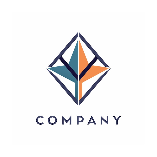 Vector de diseño de logotipo minimalista abstracto creativo y elegante para cualquier empresa de marca