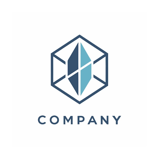 Vector de diseño de logotipo minimalista abstracto creativo y elegante para cualquier empresa de marca