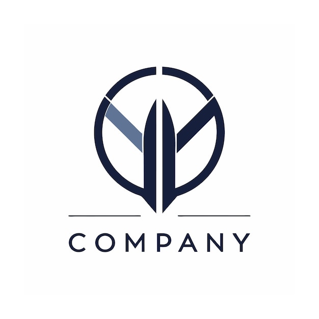 Vector de diseño de logotipo minimalista abstracto creativo y elegante para cualquier empresa de marca