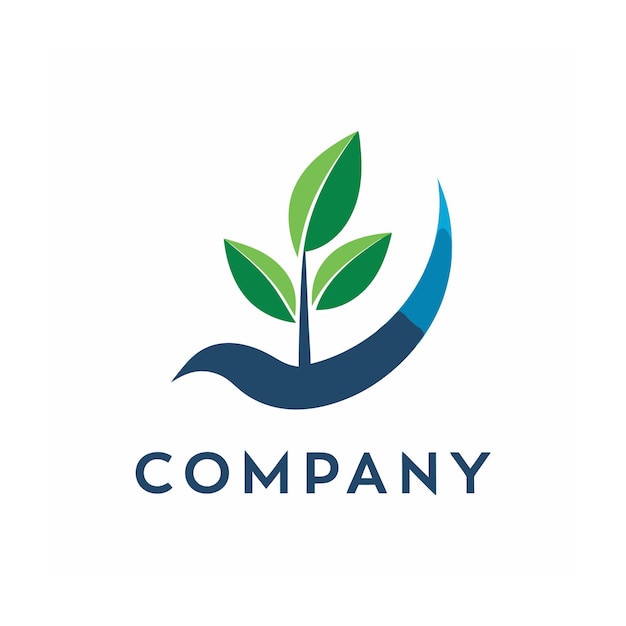 Vector de diseño de logotipo minimalista abstracto creativo y elegante para cualquier empresa de marca