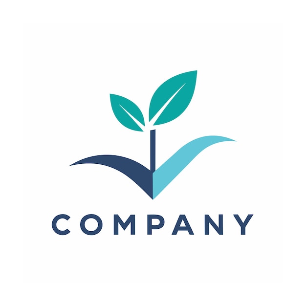 Vector de diseño de logotipo minimalista abstracto creativo y elegante para cualquier empresa de marca