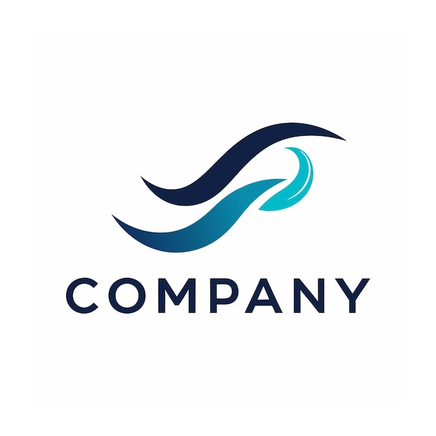 Vector de diseño de logotipo minimalista abstracto creativo y elegante para cualquier empresa de marca