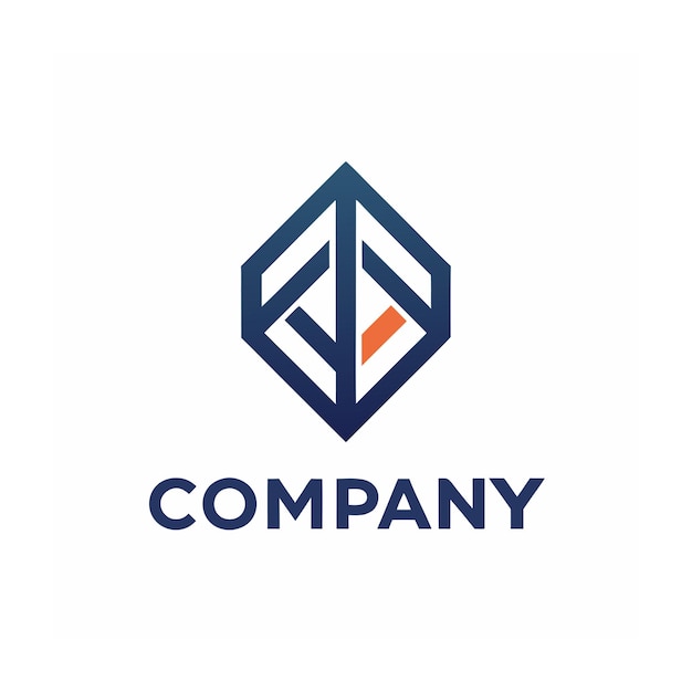 Vector de diseño de logotipo minimalista abstracto creativo y elegante para cualquier empresa de marca