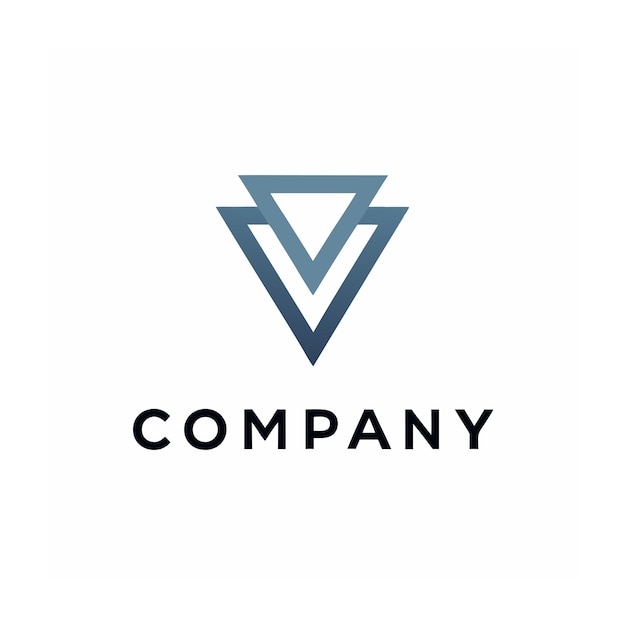 Vector de diseño de logotipo minimalista abstracto creativo y elegante para cualquier empresa de marca
