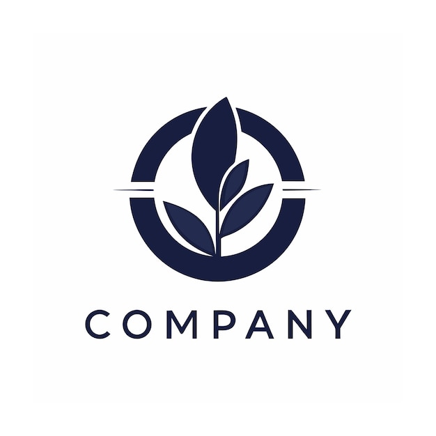 Vector de diseño de logotipo minimalista abstracto creativo y elegante para cualquier empresa de marca