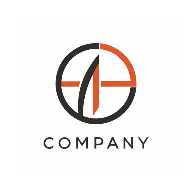 Vector de diseño de logotipo minimalista abstracto creativo y elegante para cualquier empresa de marca