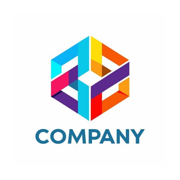 Vector de diseño de logotipo minimalista abstracto creativo y elegante para cualquier empresa de marca