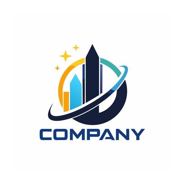 Vector de diseño de logotipo minimalista abstracto creativo y elegante para cualquier empresa de marca