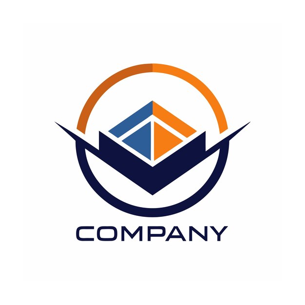 Vector de diseño de logotipo minimalista abstracto creativo y elegante para cualquier empresa de marca