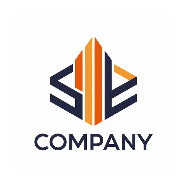 Vector de diseño de logotipo minimalista abstracto creativo y elegante para cualquier empresa de marca