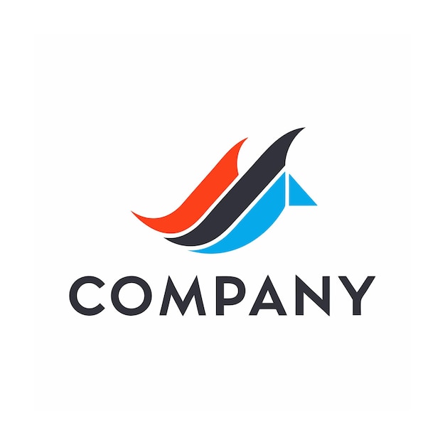 Vector de diseño de logotipo minimalista abstracto creativo y elegante para cualquier empresa de marca