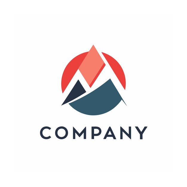 Vector de diseño de logotipo minimalista abstracto creativo y elegante para cualquier empresa de marca
