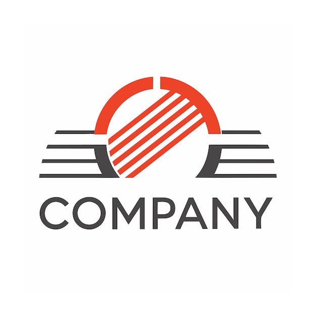 Vector de diseño de logotipo minimalista abstracto creativo y elegante para cualquier empresa de marca