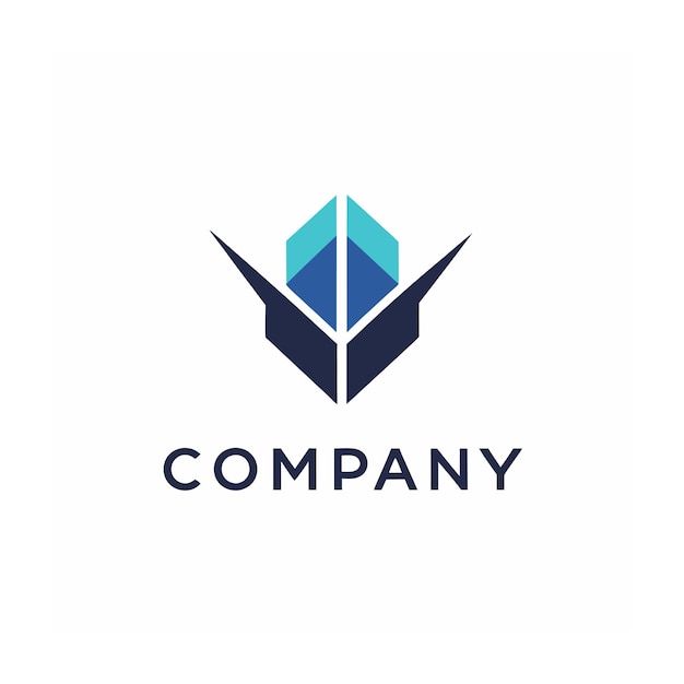 Vector de diseño de logotipo minimalista abstracto creativo y elegante para cualquier empresa de marca
